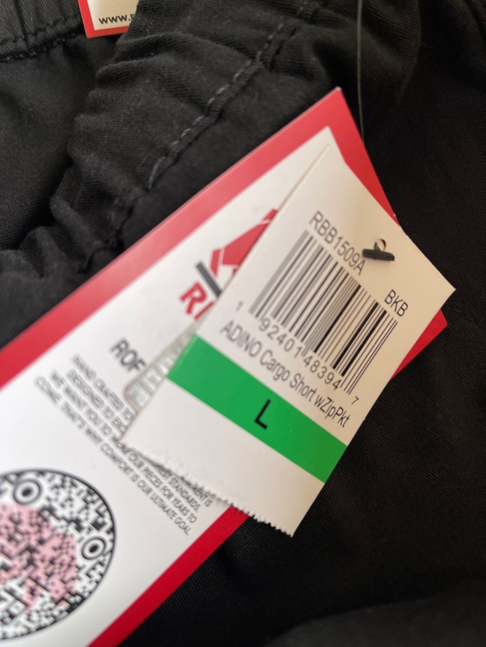 Ring of Fire Big Boys Black ADINO Cargo Shorts Brand New With Tags. - Picture 11 of 13
